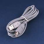 USB 2.0-A шт.- USB-B шт. 3.0m 13.073, для принтера, серый