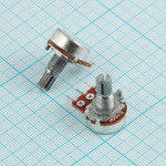 Резистор переменный 200 кОм 20% 0.125 Вт линейная B, вал 6/15 мм R16K1 B200K L15KC