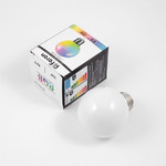 Светодиодная лампа G60 E27 220V 3W RGB матовый плавная смена цвета LB-371 FERON