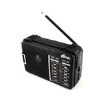 Радиоприёмник RITMIX RPR-190, 220V/2хR20(D), 64-108 МГц, 3,2-22,0 МГц, 530-1600кГц