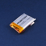 Аккумулятор LP503040 3.7V 550mAh (5х30х40мм) с защитой, с выводами, Robiton