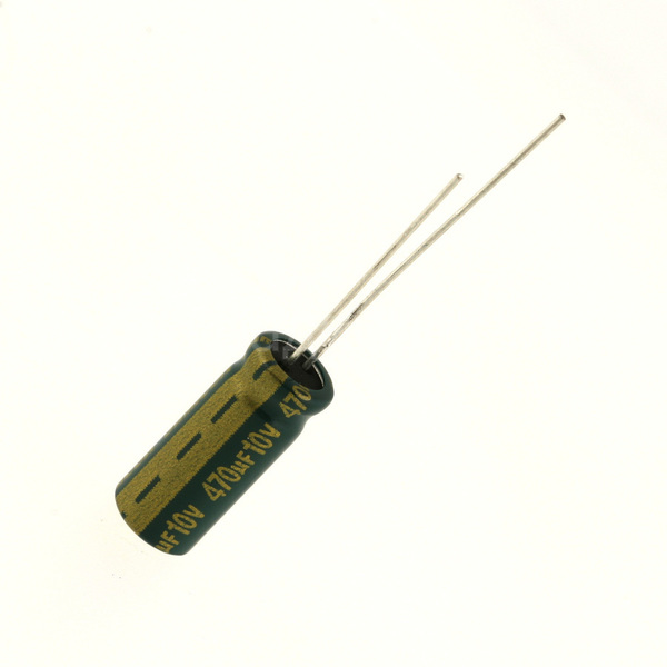 Конденсатор электролитический 470мкФ 10В 105C [6,3x15] JAMICON WL