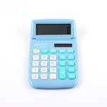 Калькулятор Perfeo 12 разрядов, питание-солнечная батарея+ 1хAG10(LR1130), 119х75х13мм