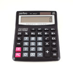 Калькулятор Perfeo 12 разрядов, питание-солнечная батарея + 1хAA(R06), 138х187х32мм