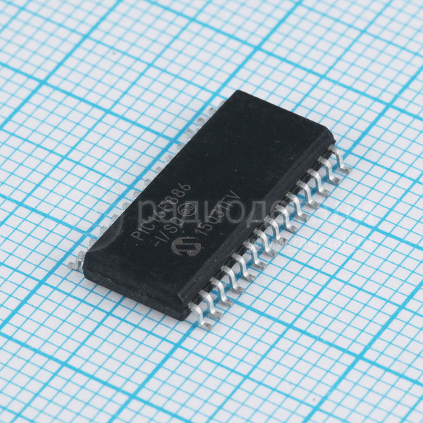 Микросхема PIC16F886-I/SO SO28 микроконтроллер