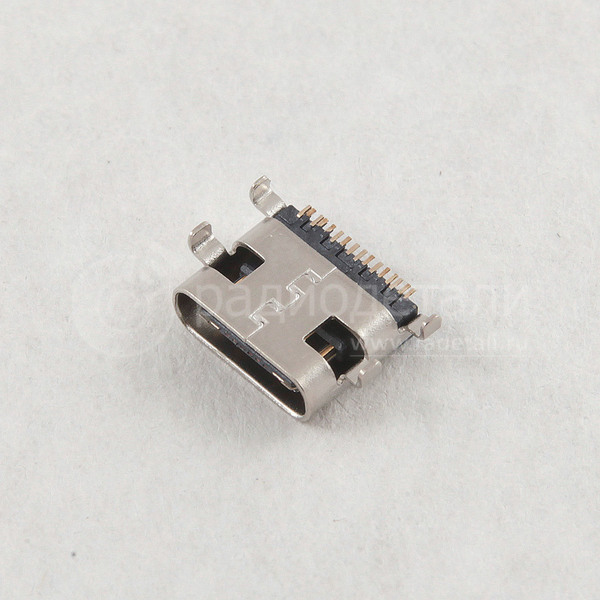 Гнездо USB Type-C на плату 16PF-020 16 контактов RUICHI