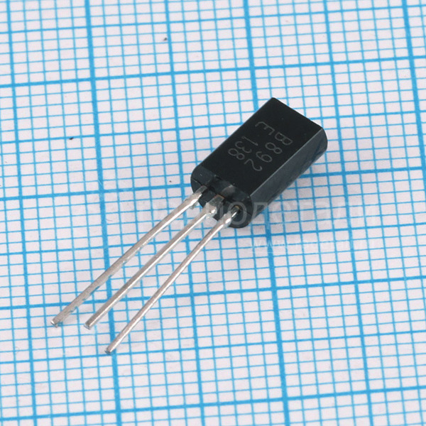 Транзистор 2SB892 TO92mod 60V, 2A, 1W, 150MHz
