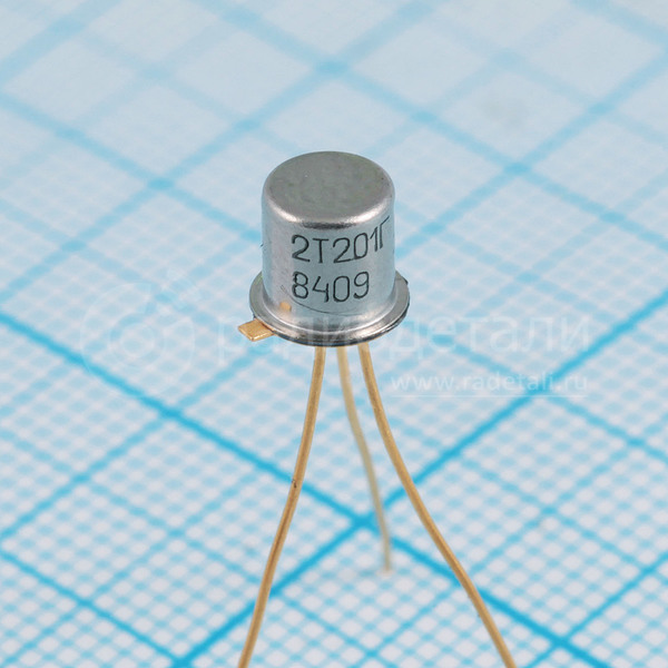 КТ201Г NPN 10V 0.02A Транзистор кремниевый 1993г.