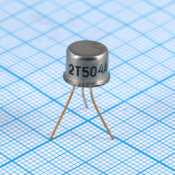 Транзистор 2Т504А позол.