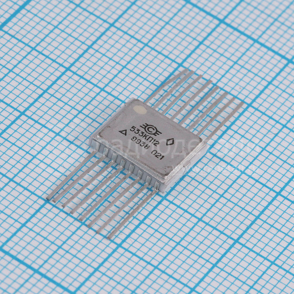 Микросхема 533 КП12 никель, 2001 г.