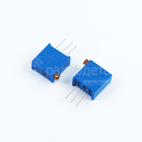 Резистор подстроечный 3296X 47 кОм 0.5 Вт 10% 3296X-473 TRIMMER