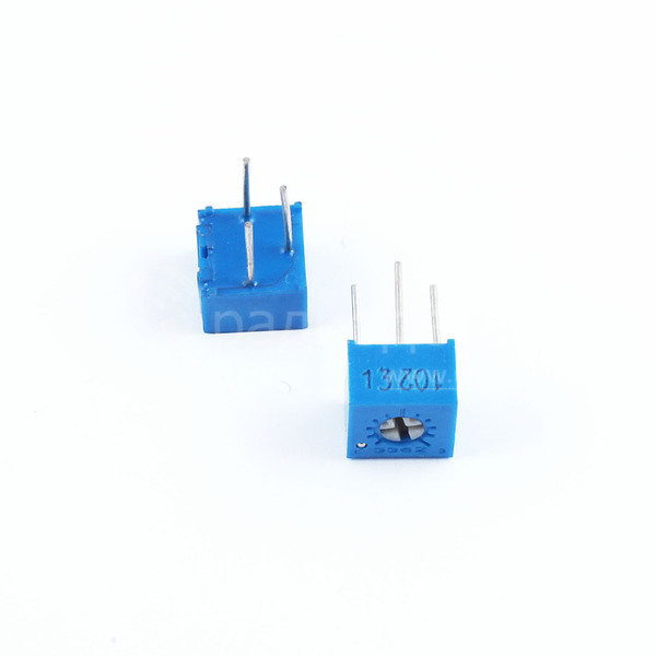 Резистор подстроечный 3362P 10 кОм 0.5 Вт TSR-3362P-103R SUNTAN