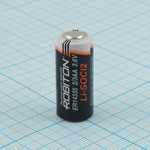 Батарейка 2/3AA 3.6V Lithium ER14335 (1600mAh) Robiton (без выводов) D=14mm (Li-SOCl2)