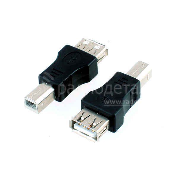 Переходник USB A гнездо - B штекер