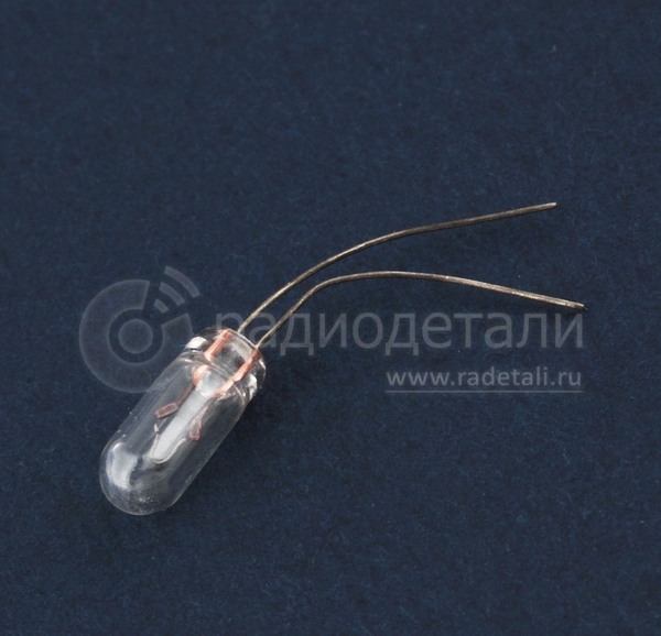 Микролампа для подсветки d=3mm, 12V, 50mA прозрачная