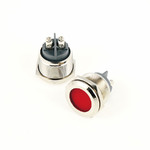 №8.029 Индикаторная лампа LED GQ22SF, М22 (3-36V), антивандальная, IP67, красная