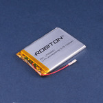 Аккумулятор LP464461 3.7V 1300mAh (4.6х44х61мм) с защитой, с выводами, Robiton