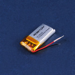 Аккумулятор LP401225 3.7V 90mAh (4х12х25мм) с защитой, с выводами, Robiton