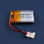 Аккумулятор LP502030 3.7V 250mAh (5х20х30мм) с защитой, с выводами, Robiton