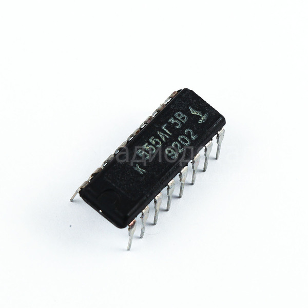 Микросхема К555АГ3В (SN74LS123N) DIP-16